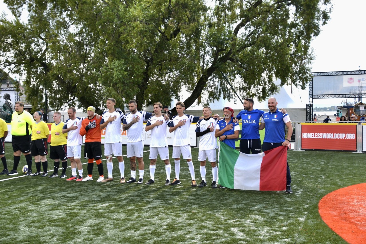 Nazionale Solidale, la rappresentativa italiana alla Homeless World Cup