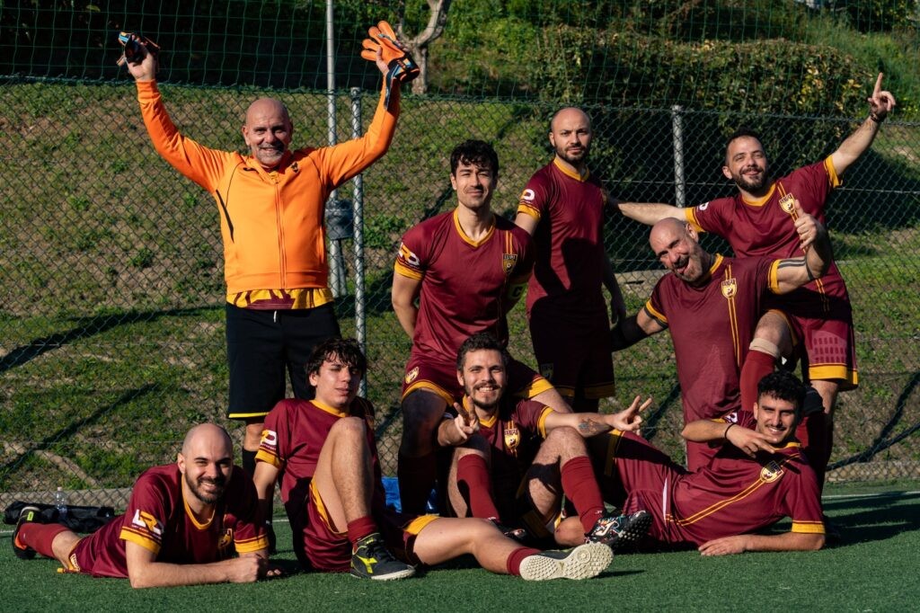 La squadra inclusiva dei Lupi Roma