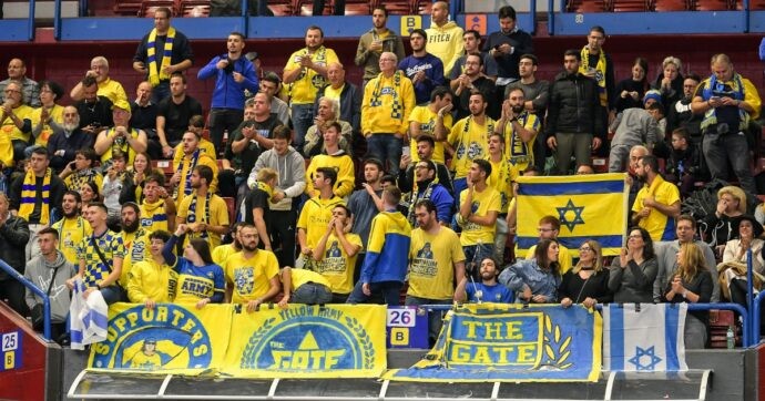 La tifoseria del Maccabi Tel Aviv