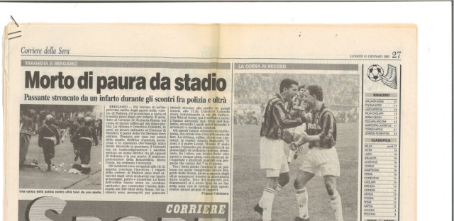 La storia di Celestino Colombi, sul Corriere della Sera