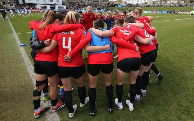 La squadra femminile del Lewes FC