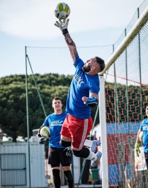 Maurizio Castelli in allenamento. Fonte foto: Instagram