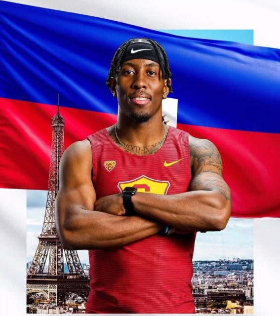 Chris Borzor, velocista di Haiti